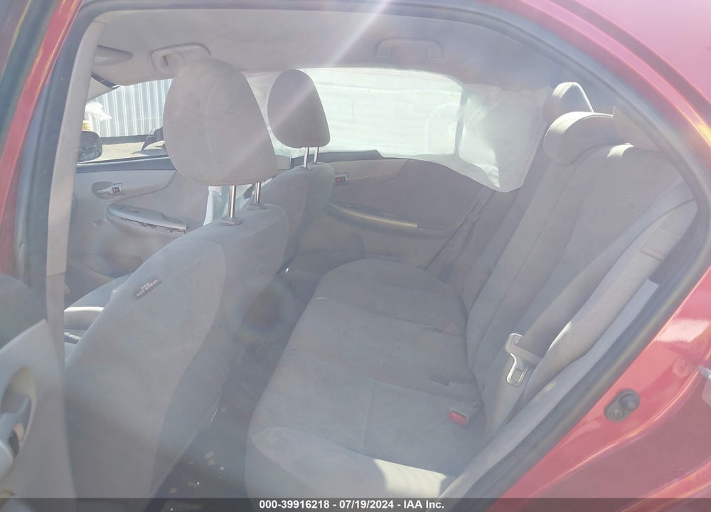 2012 TOYOTA COROLLA LE VIN: 2T1BU4EE4CC824909