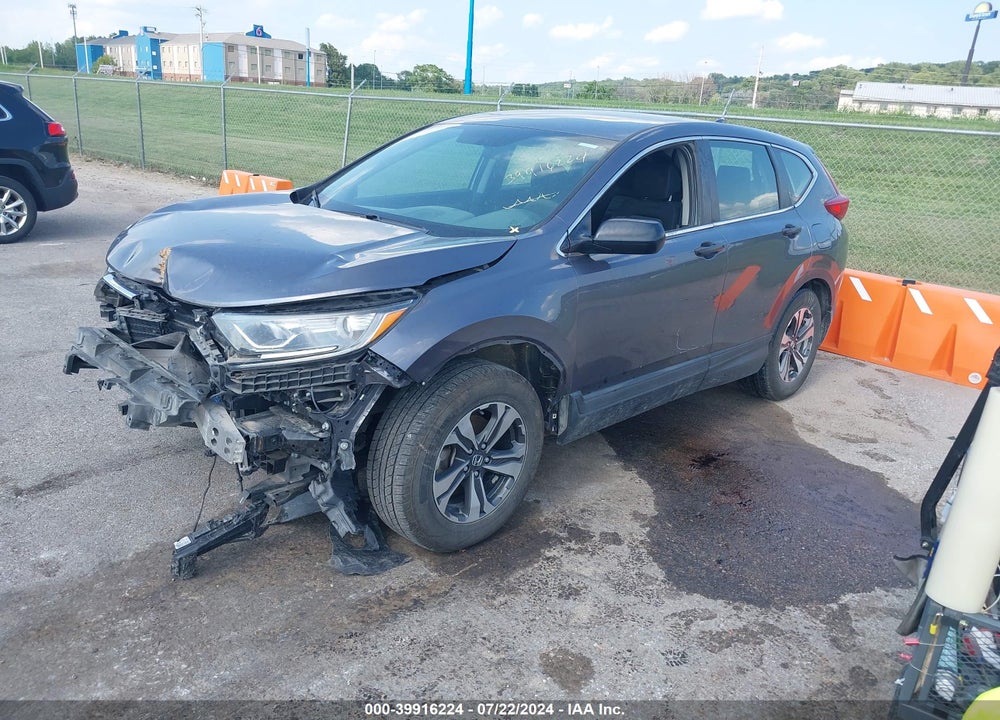 2019 HONDA CR-V LX VIN: 2HKRW5H30KH419263
