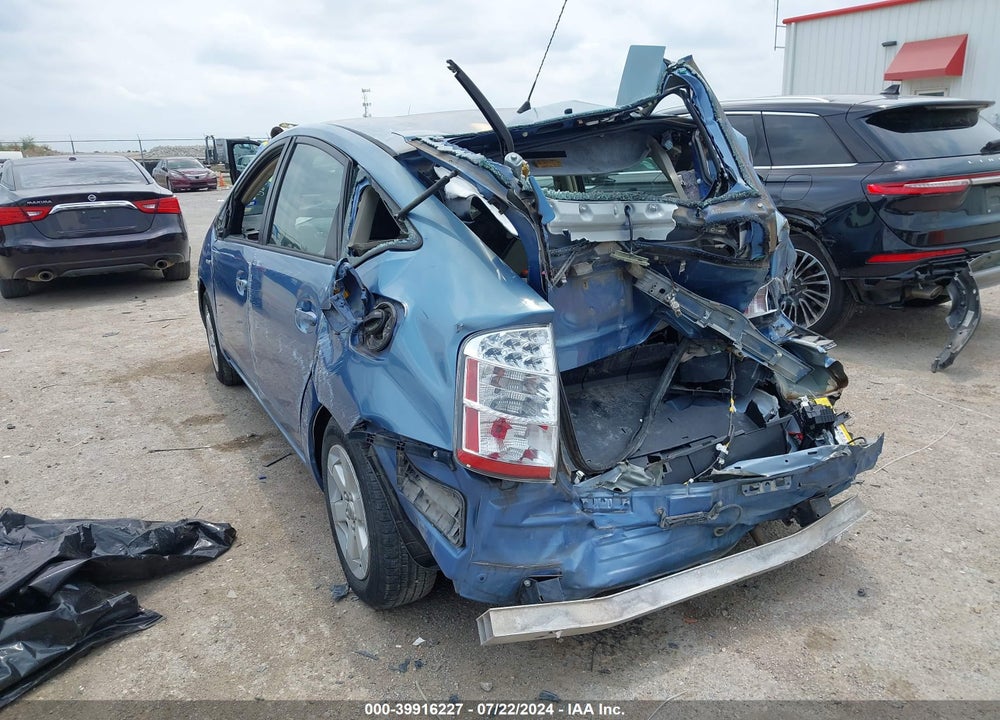 2008 TOYOTA PRIUS VIN: JTDKB20U687796466