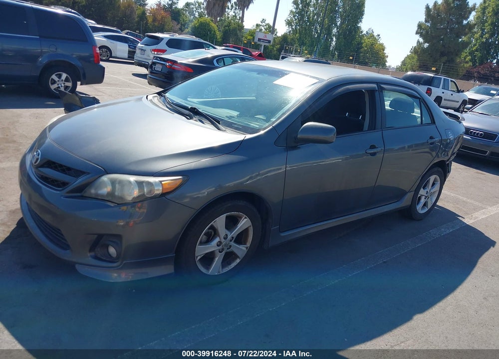 2011 TOYOTA COROLLA S VIN: 2T1BU4EE4BC647549