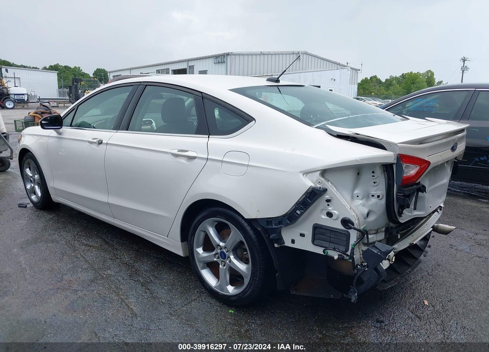 2016 FORD FUSION SE VIN: 3FA6P0HD8GR210505