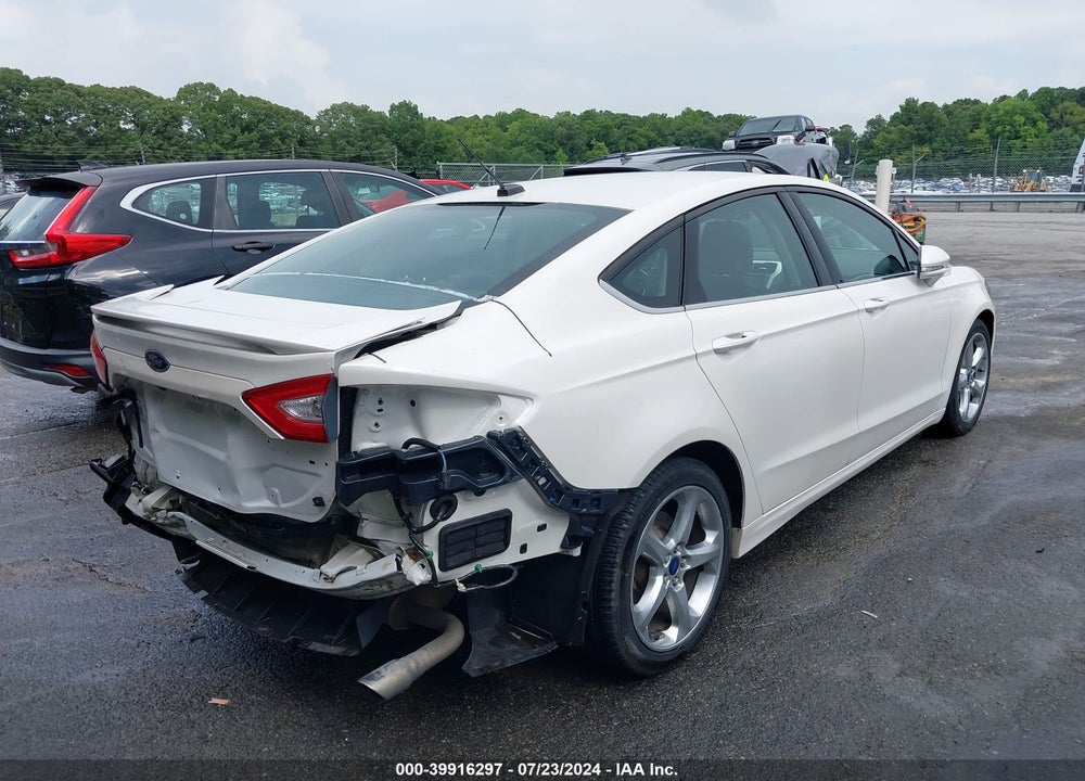 2016 FORD FUSION SE VIN: 3FA6P0HD8GR210505