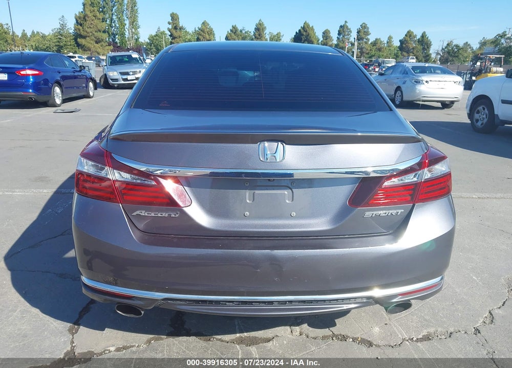 2017 HONDA ACCORD SPORT VIN: 1HGCR2F51HA255247