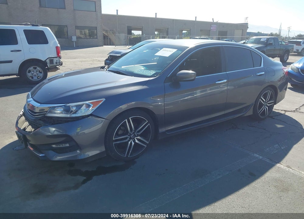 2017 HONDA ACCORD SPORT VIN: 1HGCR2F51HA255247