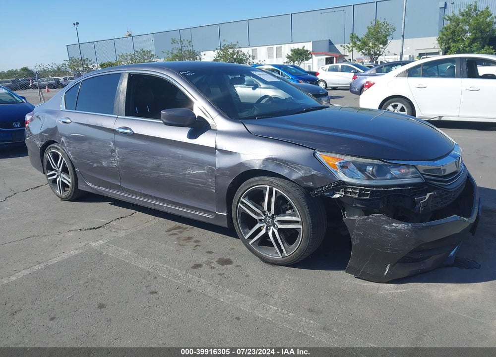 2017 HONDA ACCORD SPORT VIN: 1HGCR2F51HA255247
