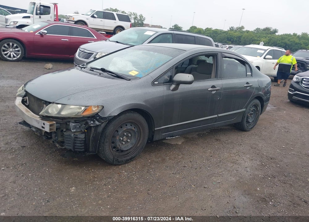 2009 HONDA CIVIC LX VIN: 2HGFA16539H368067