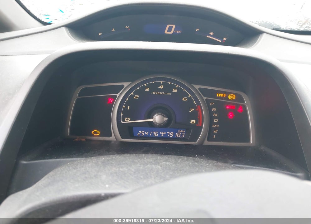 2009 HONDA CIVIC LX VIN: 2HGFA16539H368067