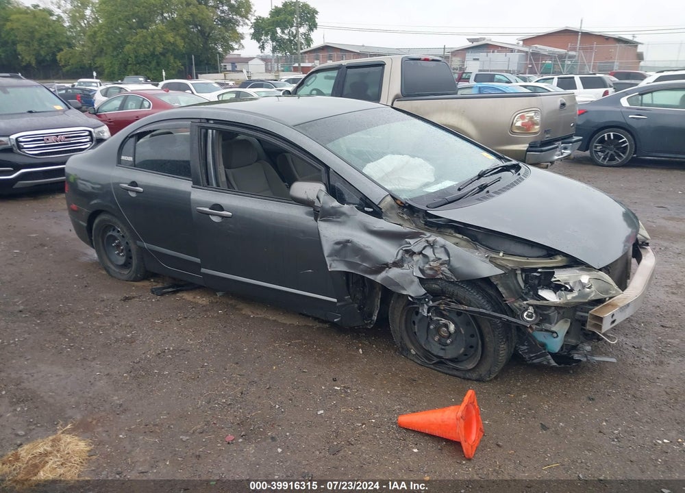 2009 HONDA CIVIC LX VIN: 2HGFA16539H368067