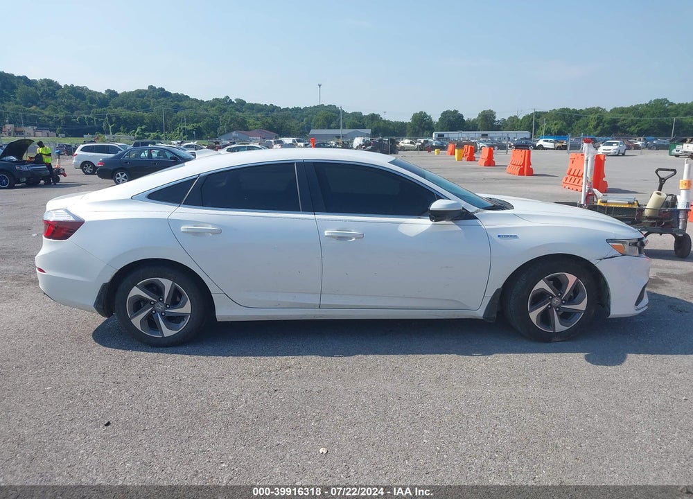 2019 HONDA INSIGHT EX VIN: 19XZE4F5XKE012525