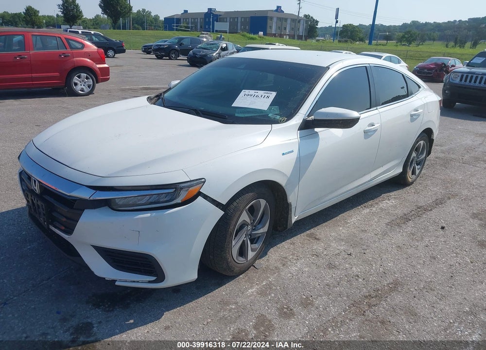 2019 HONDA INSIGHT EX VIN: 19XZE4F5XKE012525