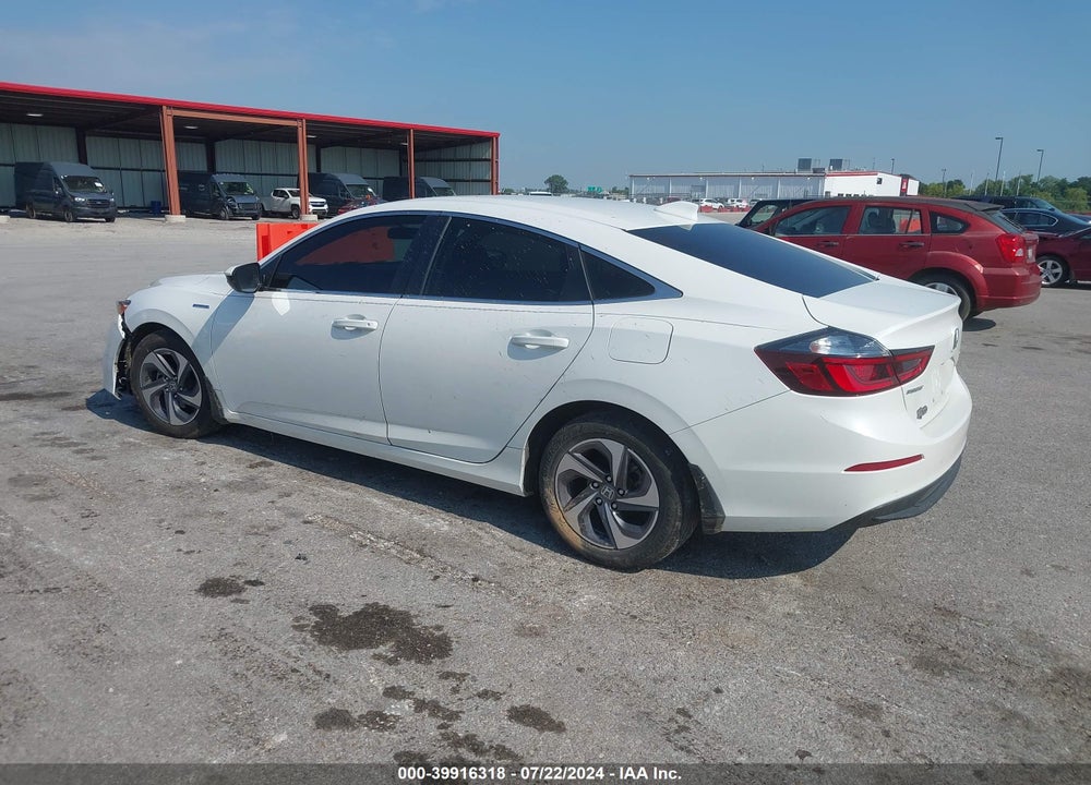 2019 HONDA INSIGHT EX VIN: 19XZE4F5XKE012525