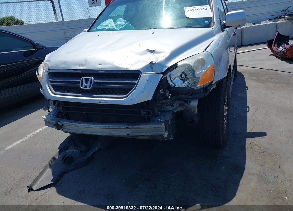 2003 HONDA PILOT EX-L VIN: 2HKYF18723H531393