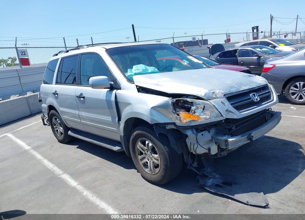 2003 HONDA PILOT EX-L VIN: 2HKYF18723H531393