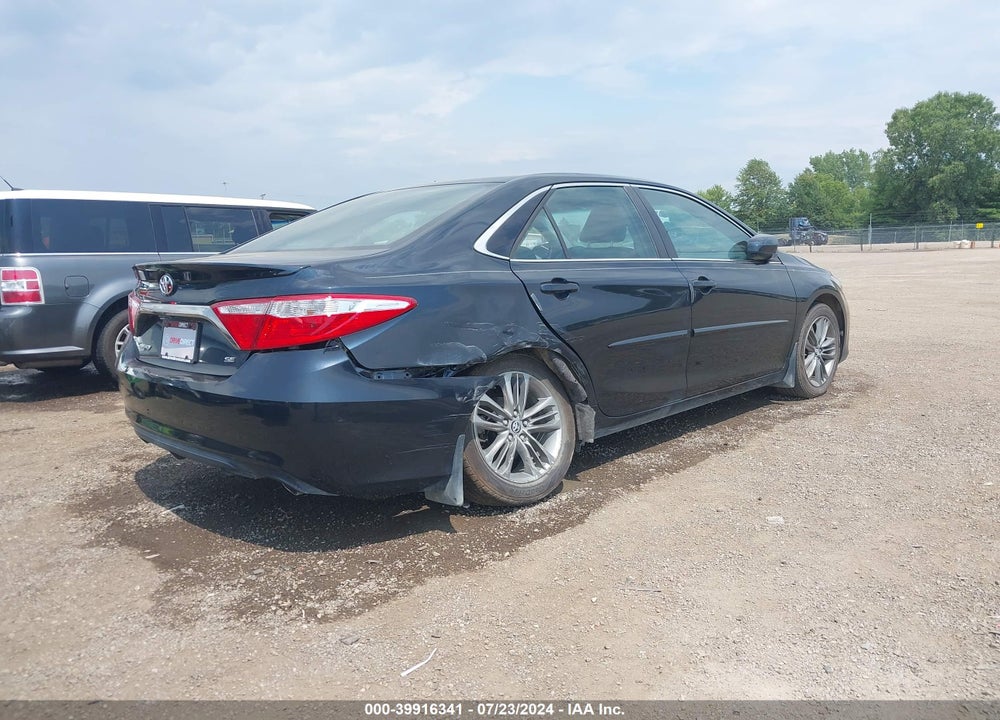 2015 TOYOTA CAMRY SE VIN: 4T1BF1FK4FU926906