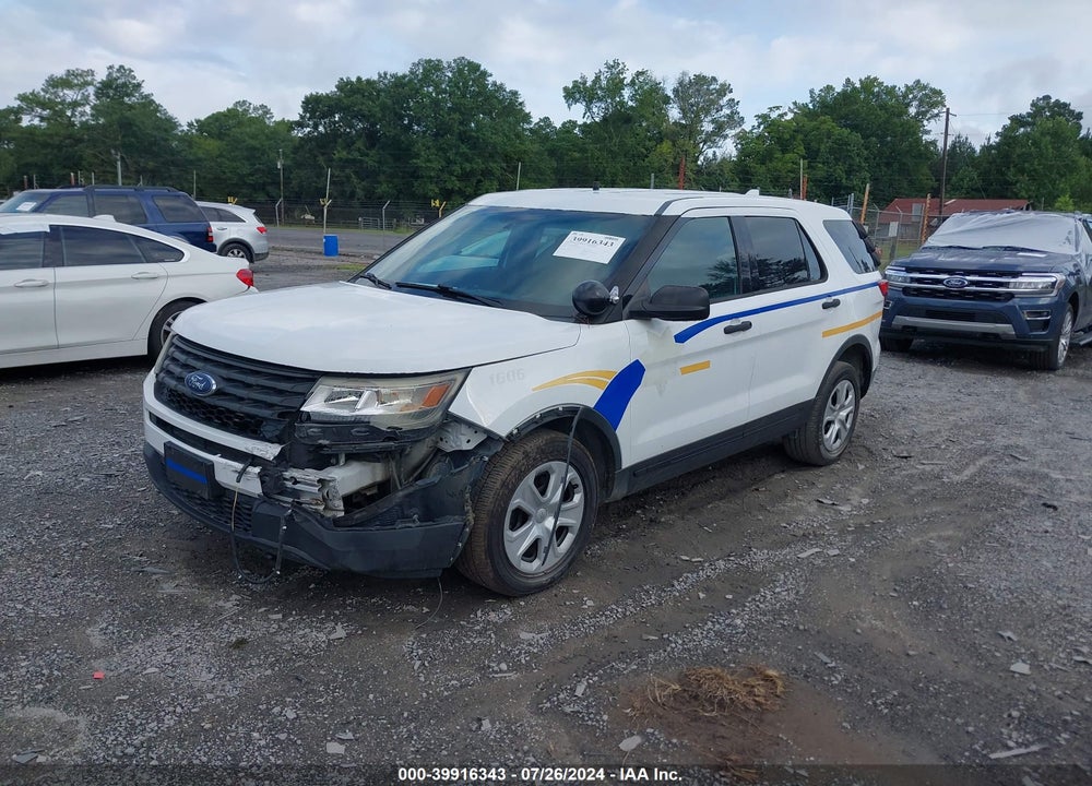 2016 FORD UTILITY POLICE INTERCEPTOR VIN: 1FM5K8AR0GGB74367