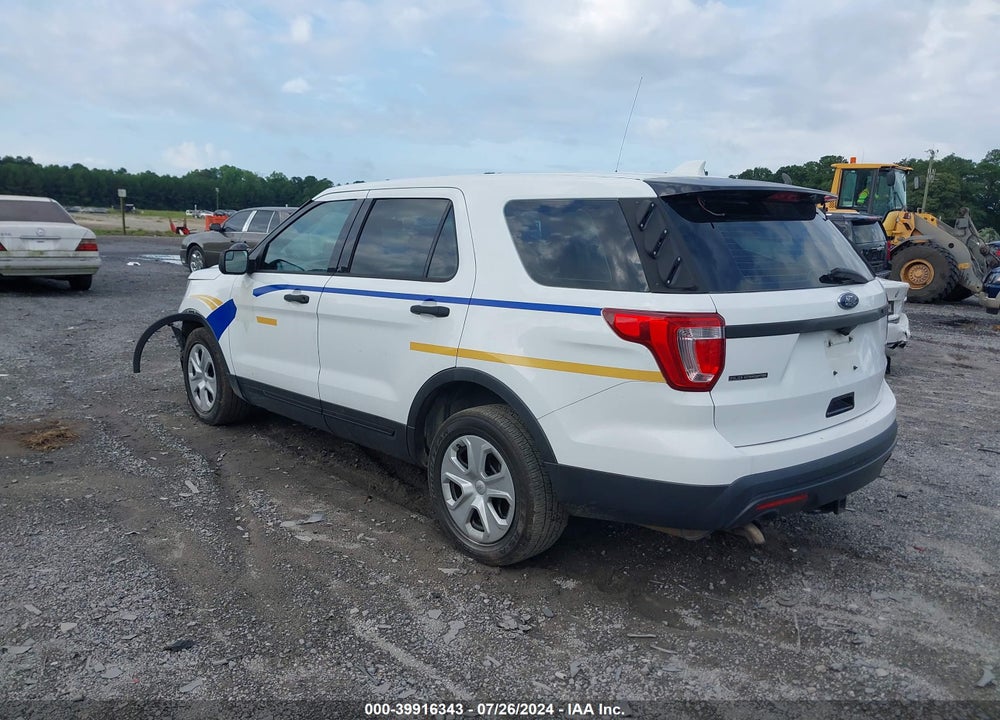 2016 FORD UTILITY POLICE INTERCEPTOR VIN: 1FM5K8AR0GGB74367