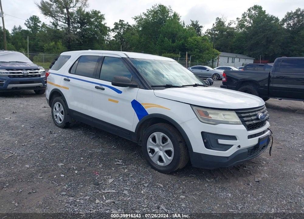 2016 FORD UTILITY POLICE INTERCEPTOR VIN: 1FM5K8AR0GGB74367
