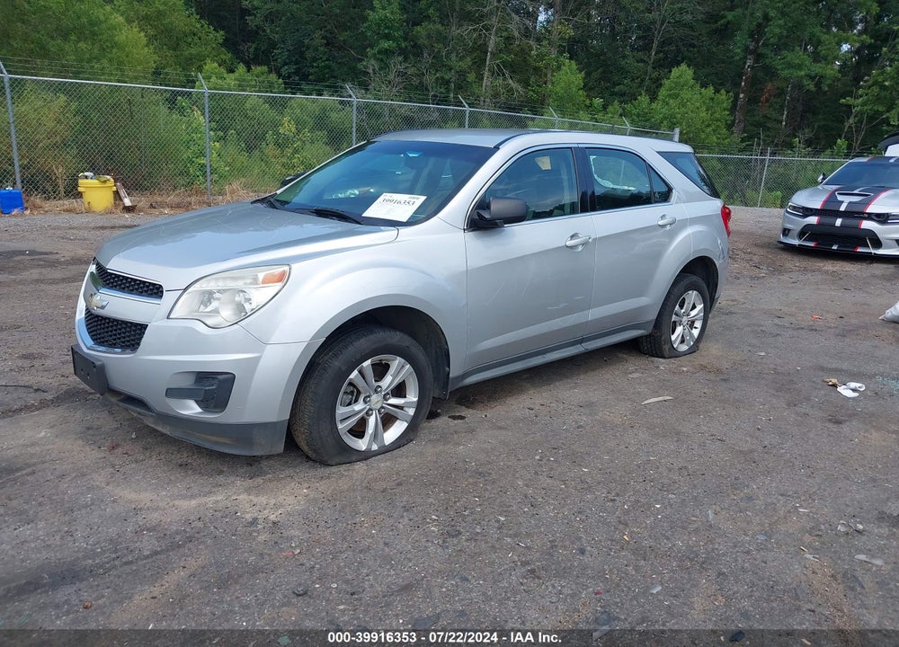 2011 CHEVROLET EQUINOX LS VIN: 2CNALBEC6B6473451