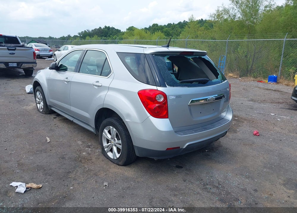 2011 CHEVROLET EQUINOX LS VIN: 2CNALBEC6B6473451