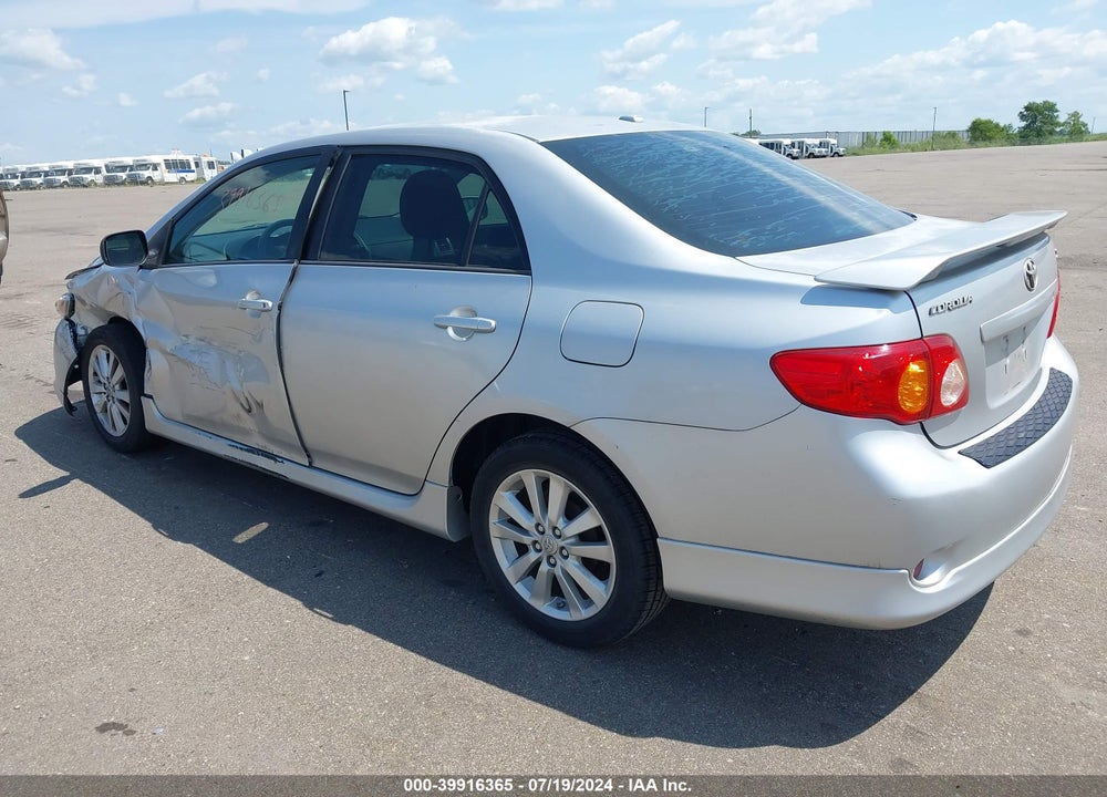 2009 TOYOTA COROLLA S VIN: 1NXBU40E29Z101350