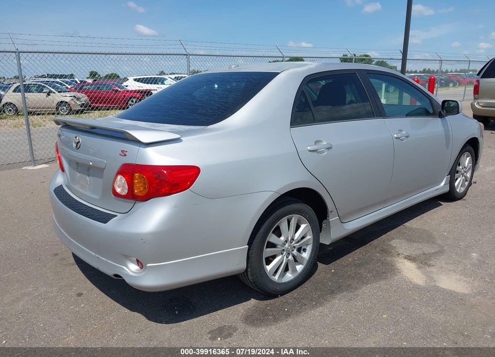 2009 TOYOTA COROLLA S VIN: 1NXBU40E29Z101350