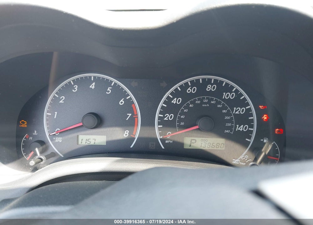 2009 TOYOTA COROLLA S VIN: 1NXBU40E29Z101350