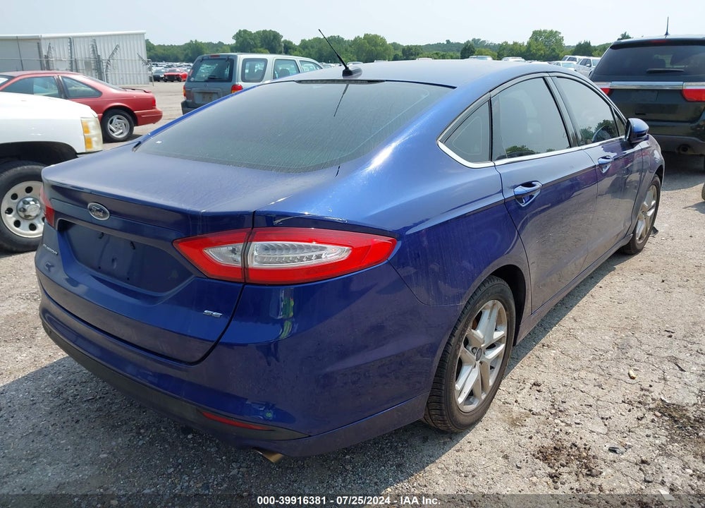 2013 FORD FUSION SE VIN: 3FA6P0H72DR290986