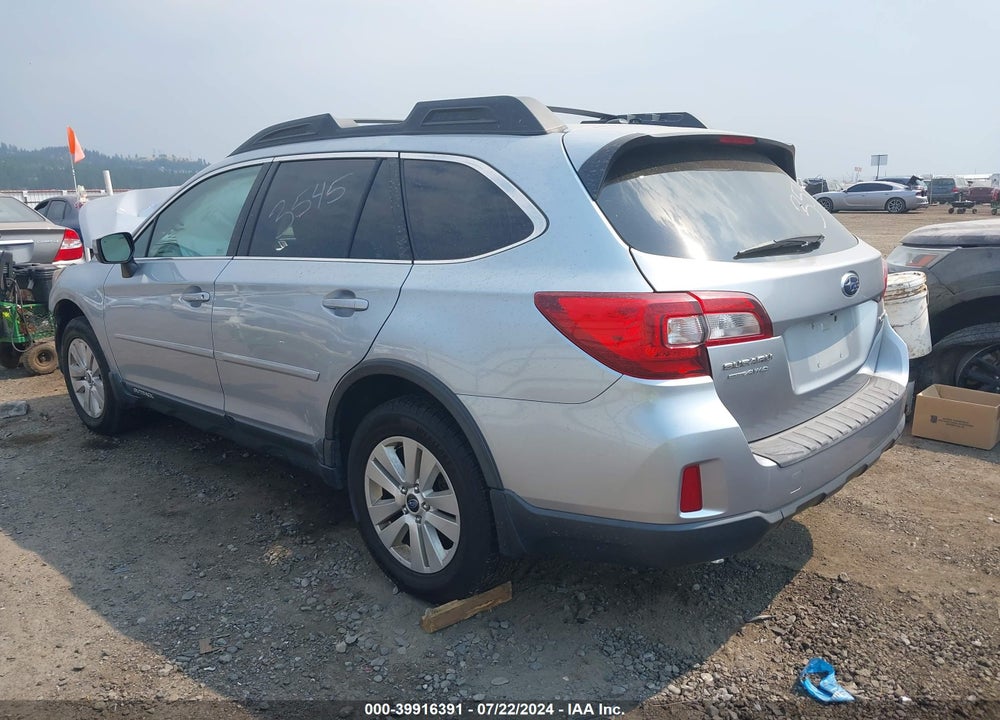 2015 SUBARU OUTBACK 2.5I PREMIUM VIN: 4S4BSACC5F3266941