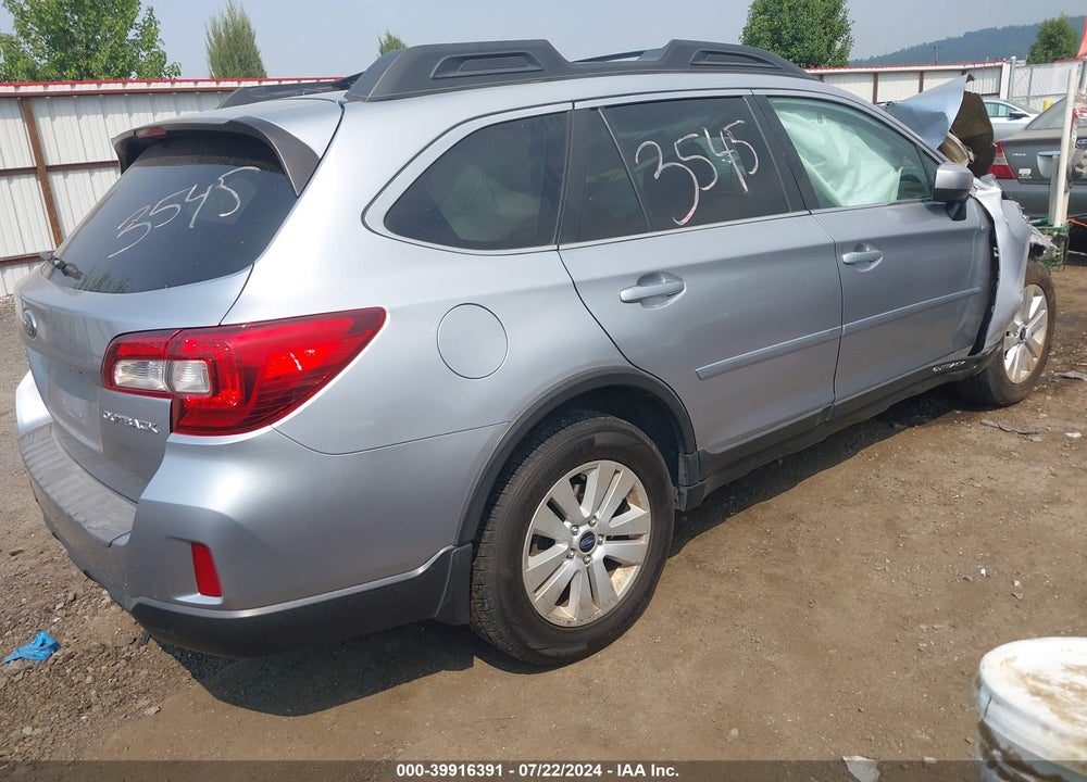 2015 SUBARU OUTBACK 2.5I PREMIUM VIN: 4S4BSACC5F3266941