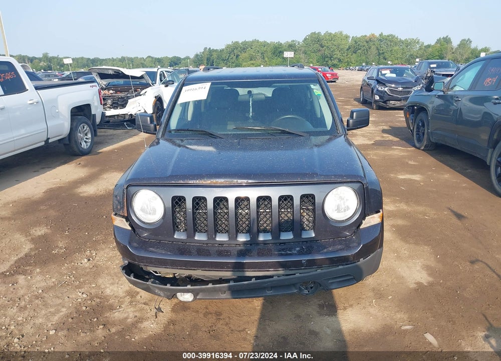 2014 JEEP PATRIOT LATITUDE VIN: 1C4NJPFA4ED587279