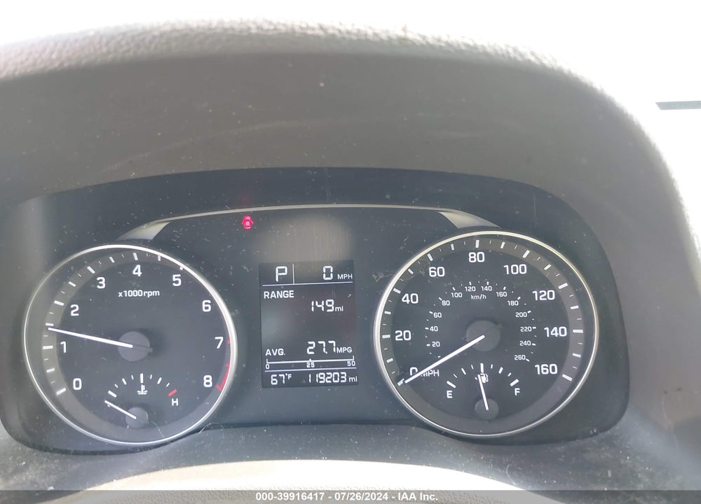 2017 HYUNDAI ELANTRA SE VIN: KMHD84LFXHU060417