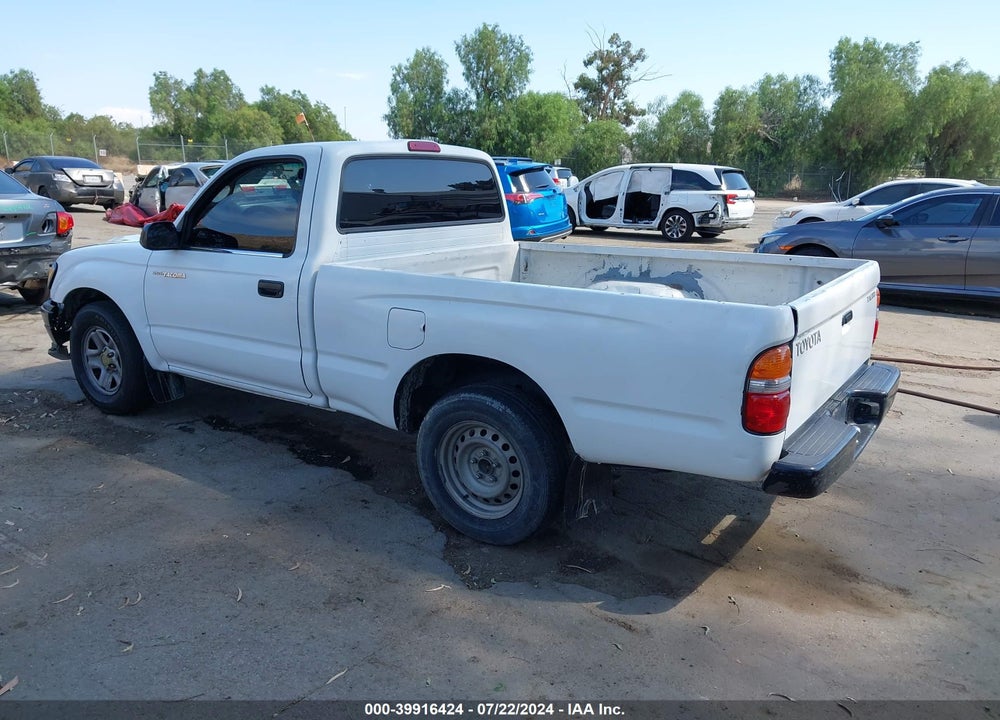 2003 TOYOTA TACOMA VIN: 5TENL42N53Z196907