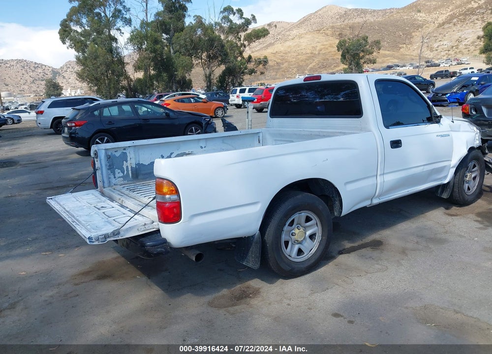 2003 TOYOTA TACOMA VIN: 5TENL42N53Z196907