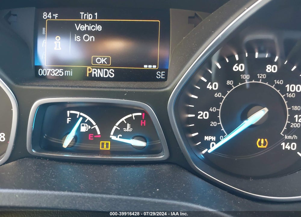 2019 FORD ESCAPE S VIN: 1FMCU0F70KUB59937