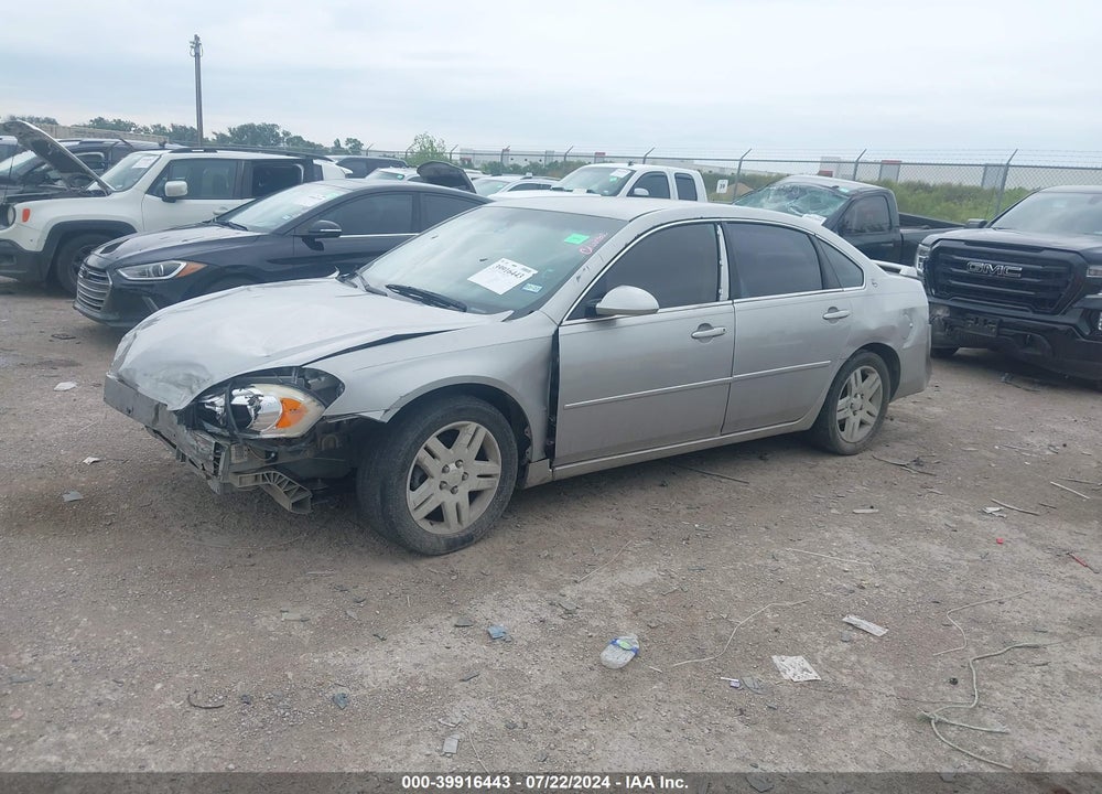 2007 CHEVROLET IMPALA LT VIN: 2G1WC58R379282533