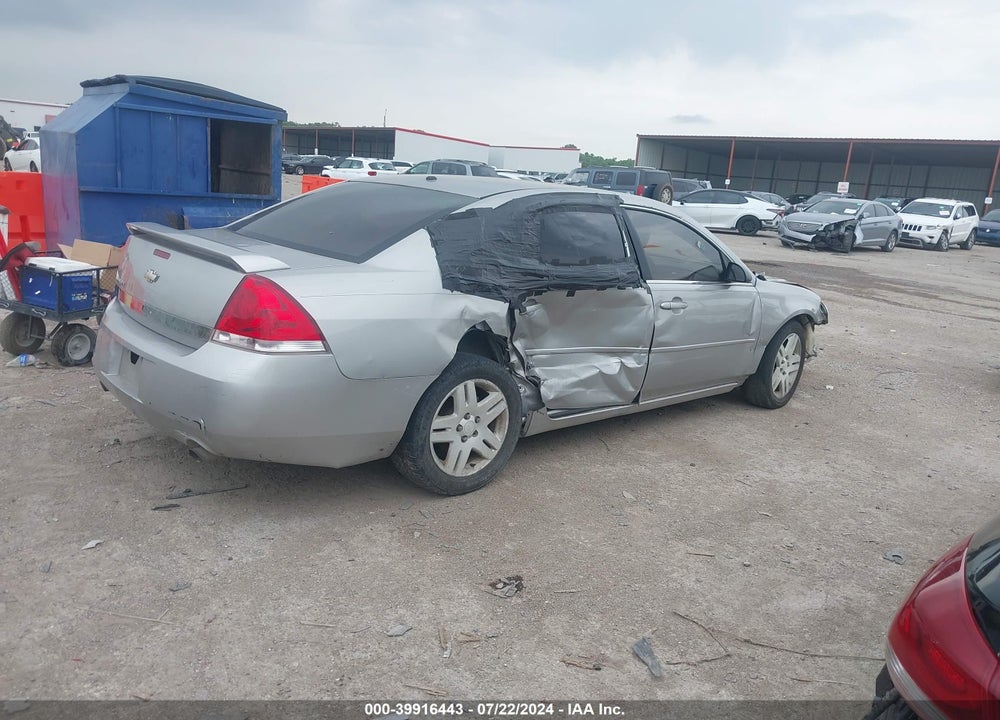 2007 CHEVROLET IMPALA LT VIN: 2G1WC58R379282533
