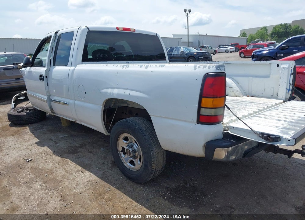 2004 GMC SIERRA 1500 SLE VIN: 2GTEC19T641100727