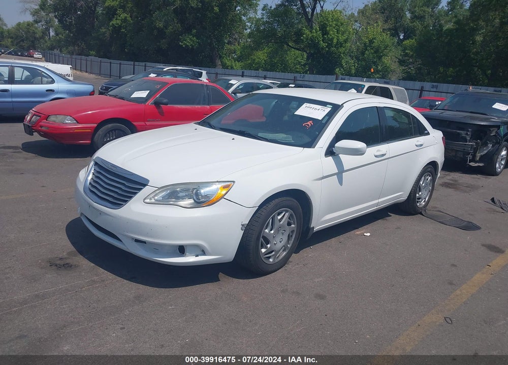 2014 CHRYSLER 200 LX VIN: 1C3CCBAB4EN210745