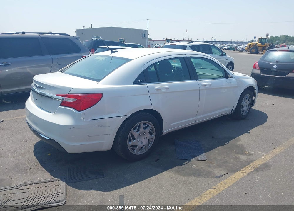2014 CHRYSLER 200 LX VIN: 1C3CCBAB4EN210745