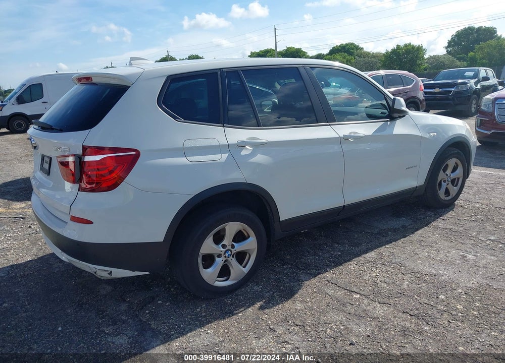 2011 BMW X3 XDRIVE28I VIN: 5UXWX5C50BL701728