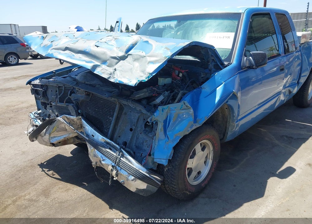 1996 GMC SIERRA C1500 VIN: 2GTEC19R4T1512891