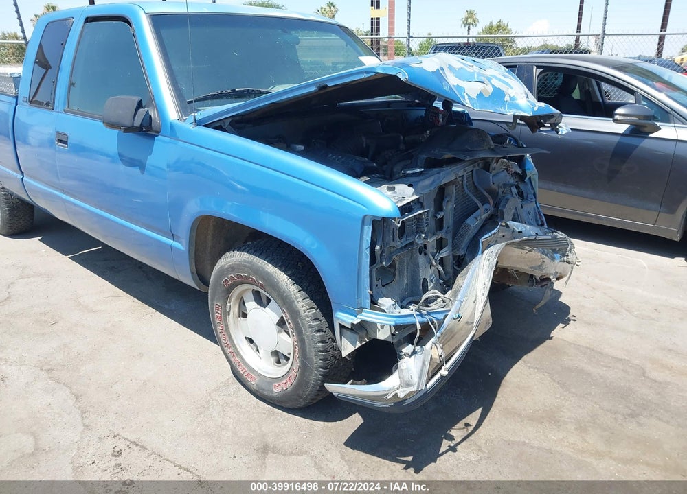 1996 GMC SIERRA C1500 VIN: 2GTEC19R4T1512891