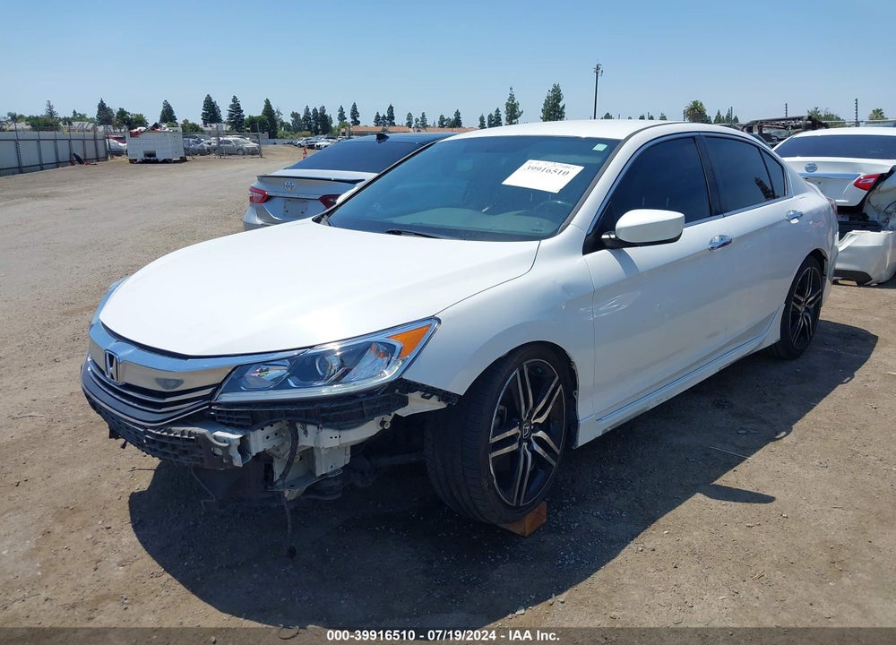 2017 HONDA ACCORD SPORT VIN: 1HGCR2F53HA279212