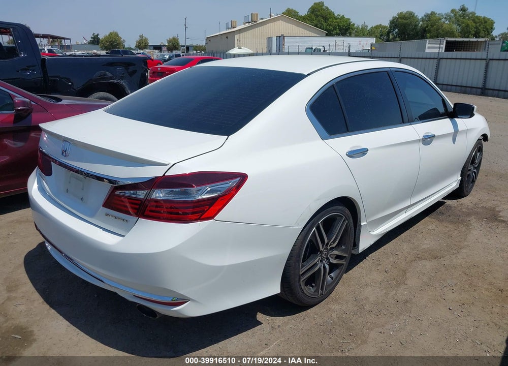 2017 HONDA ACCORD SPORT VIN: 1HGCR2F53HA279212