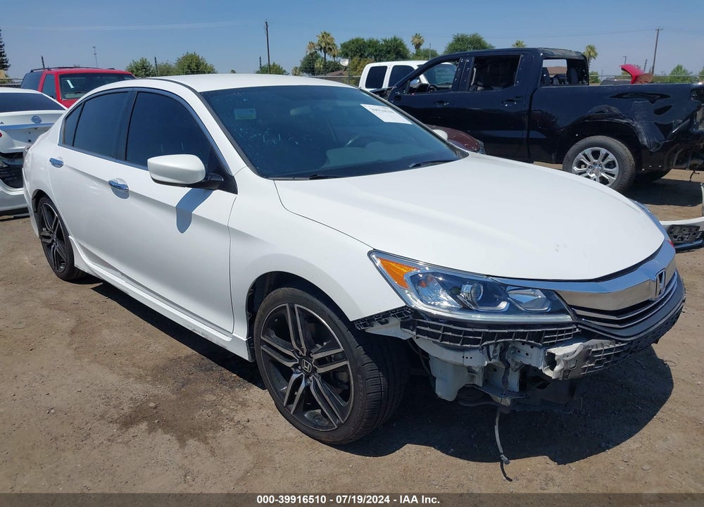 2017 HONDA ACCORD SPORT VIN: 1HGCR2F53HA279212
