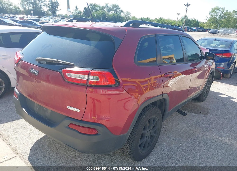 2015 JEEP CHEROKEE LATITUDE VIN: 1C4PJLCB4FW706811