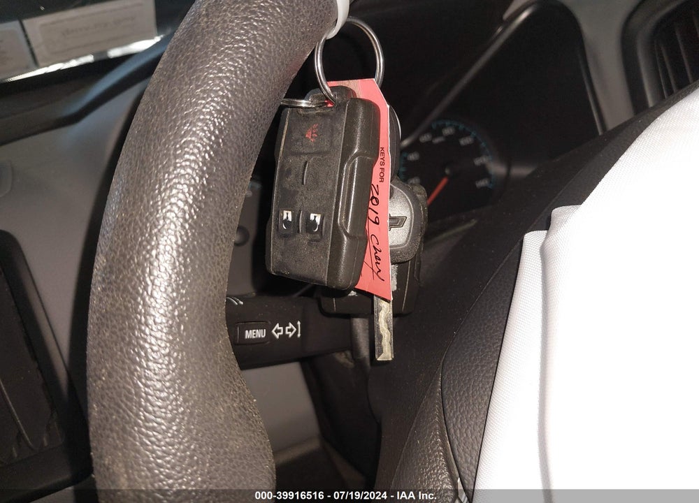 2019 CHEVROLET COLORADO WT VIN: 1GCGTBEN0K1177747