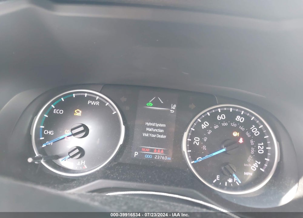 2022 TOYOTA RAV4 HYBRID LE VIN: 4T3LWRFV9NU075544