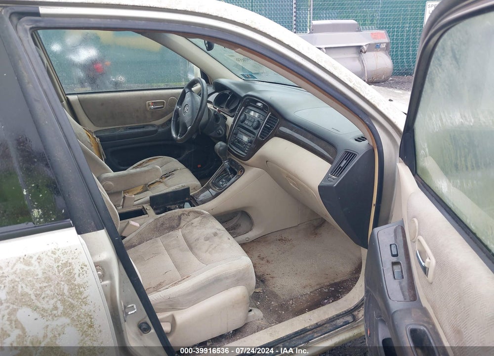 2002 TOYOTA HIGHLANDER LIMITED V6 VIN: JTEGF21A920070093