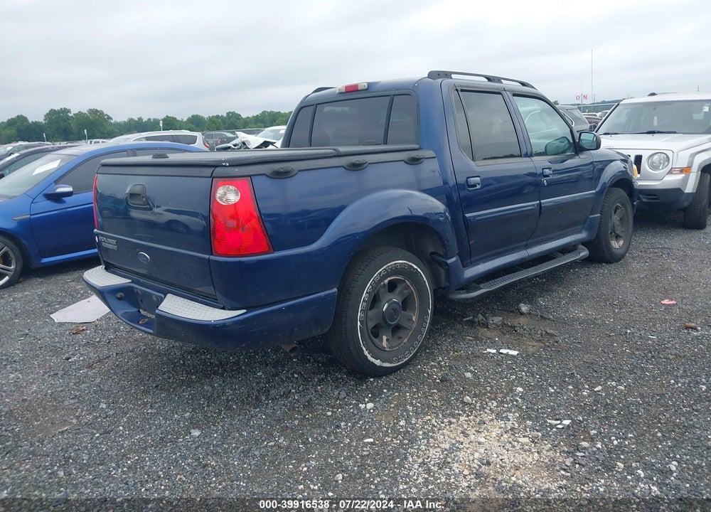 2004 FORD EXPLORER SPORT TRAC ADRENALIN/XLS/XLT VIN: 1FMZU77K24UA89138